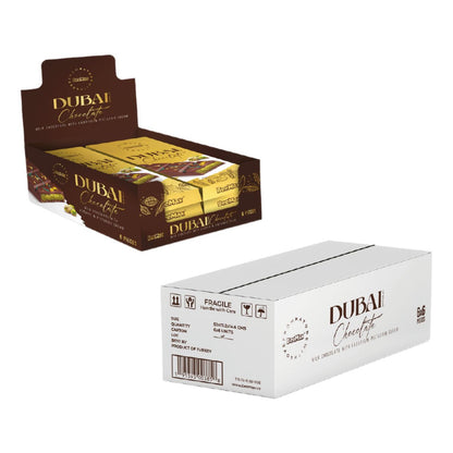 Dubai  Milk Chocolate with Kadayif & Pistachio Cream 3.36oz - 72ct