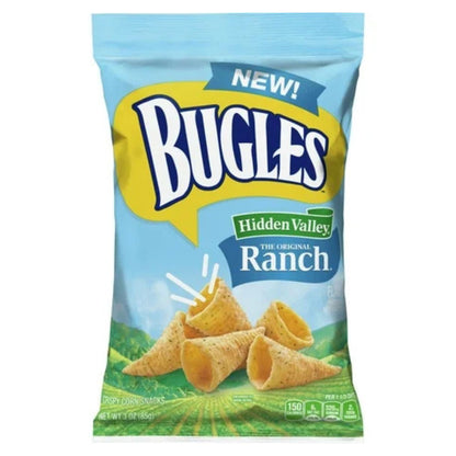 Bugles Ranch Corn Snacks Big Bag 3oz