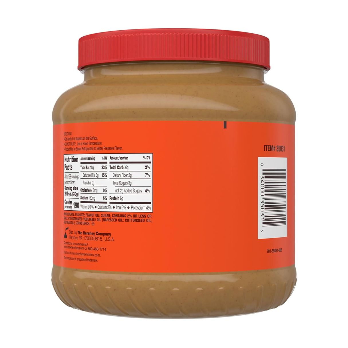 Reese's Peanut Butter Sauce Topping Jar 4.5lb