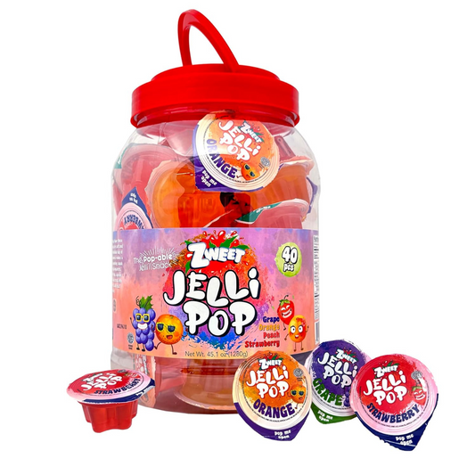 Zweet Jelli Pop Jar 45.01oz - 40pcs