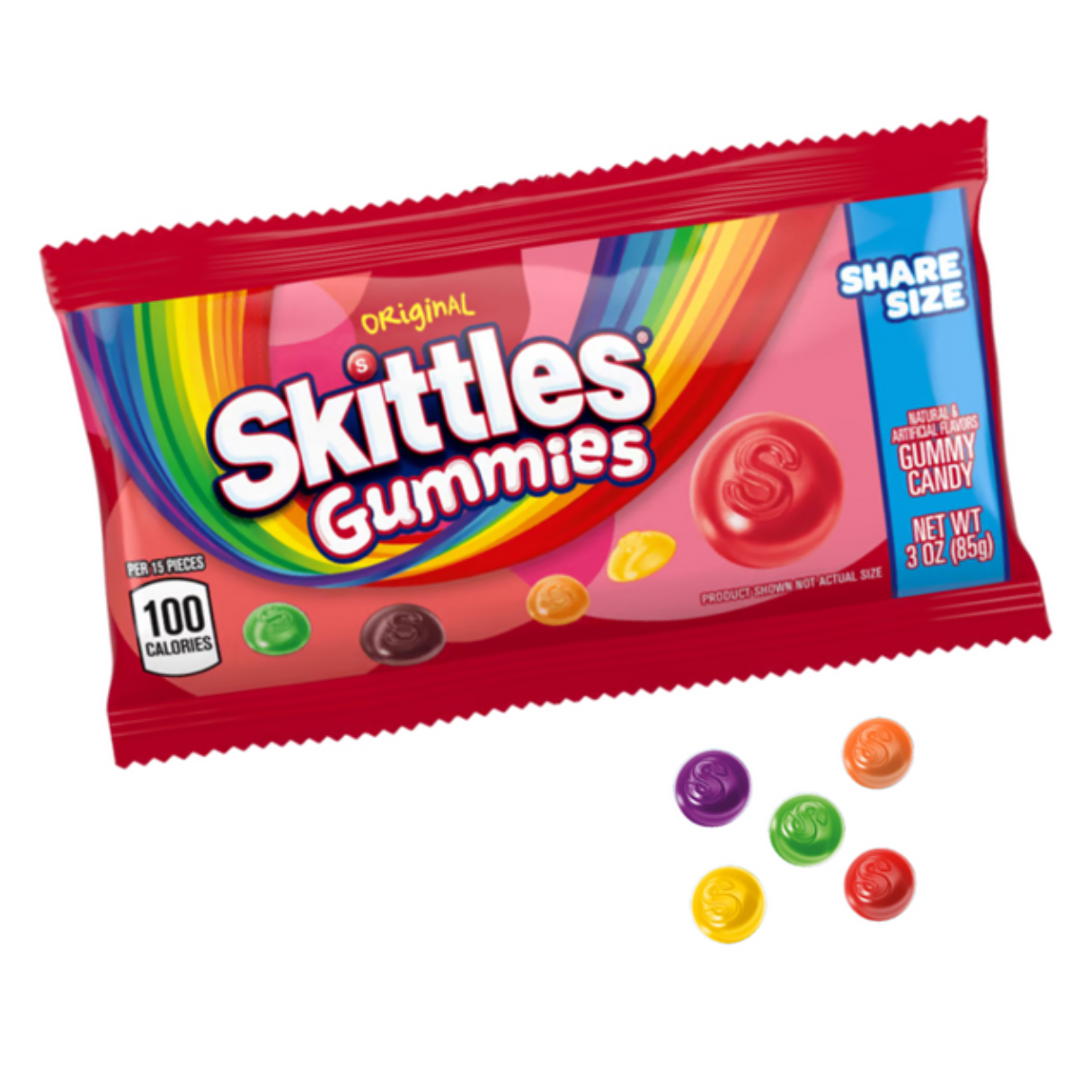 Skittles Original Gummies 3oz - 15ct