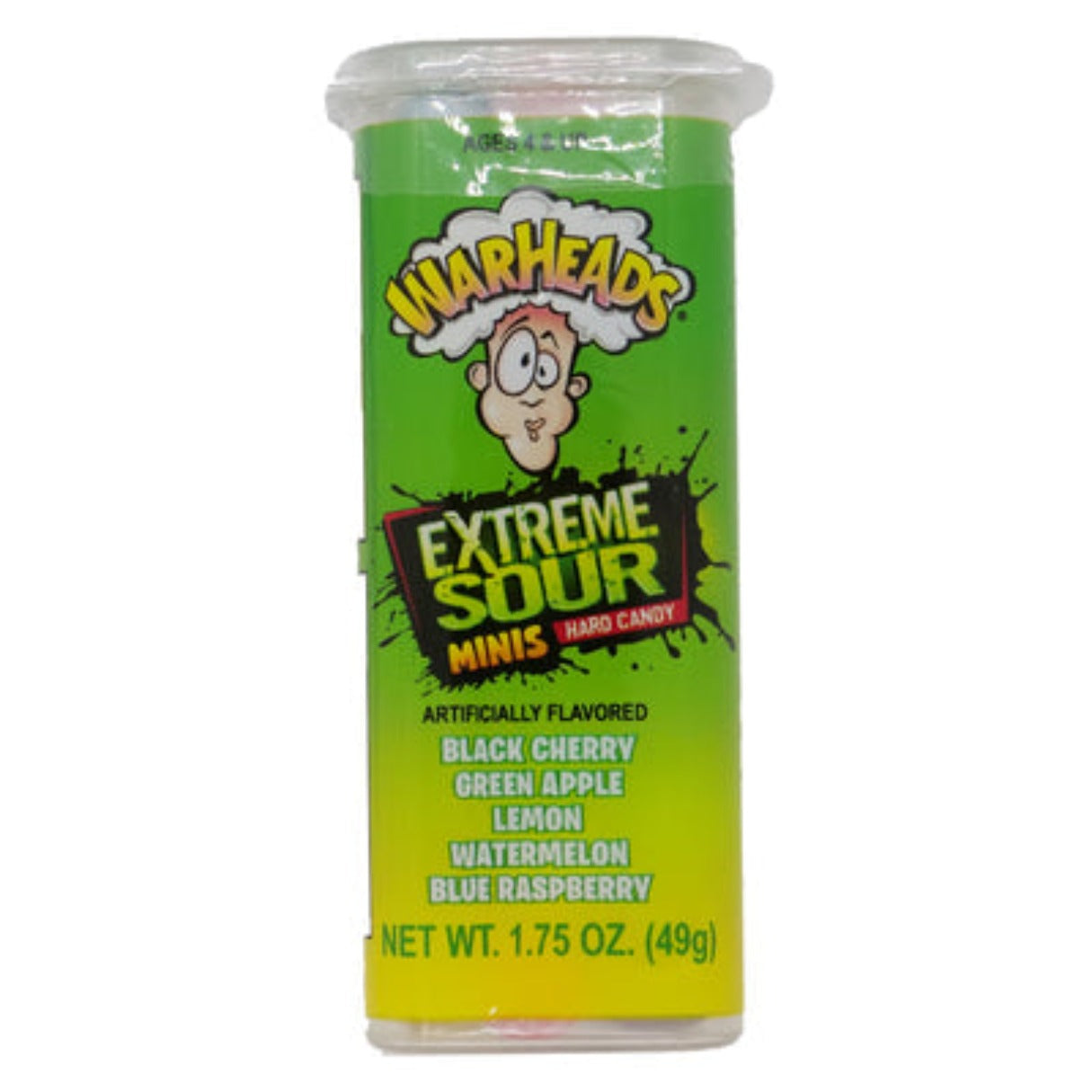 Warheads Extreme Sour Mini's 1.75oz - 18ct