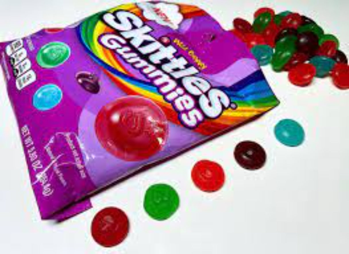 Skittles Wild Berry Gummies Peg Bag 5.8oz - 12ct