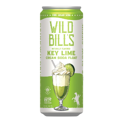 Wild Bill's Key Lime Cream Soda Float 12oz - 12ct
