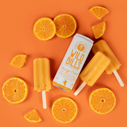 Wild Bill's Orange Cream Craft Soda 12oz - 12ct