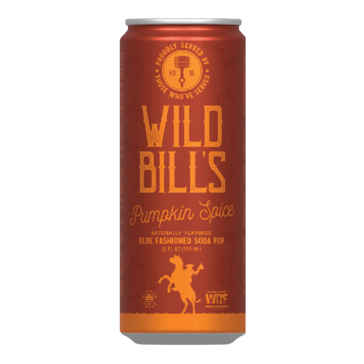 Wild Bill's Pumpkin Spice Craft Soda 12oz - 12ct