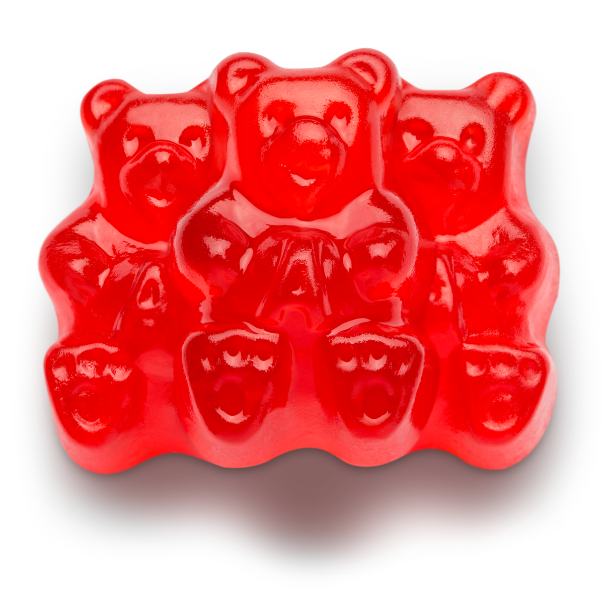 Albanese Wild Cherry Gummi Bears - 5lb