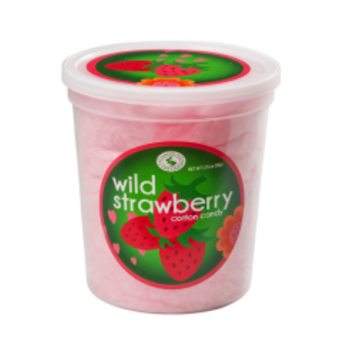 Wild Strawberry Cotton Candy  1.75oz - 12ct