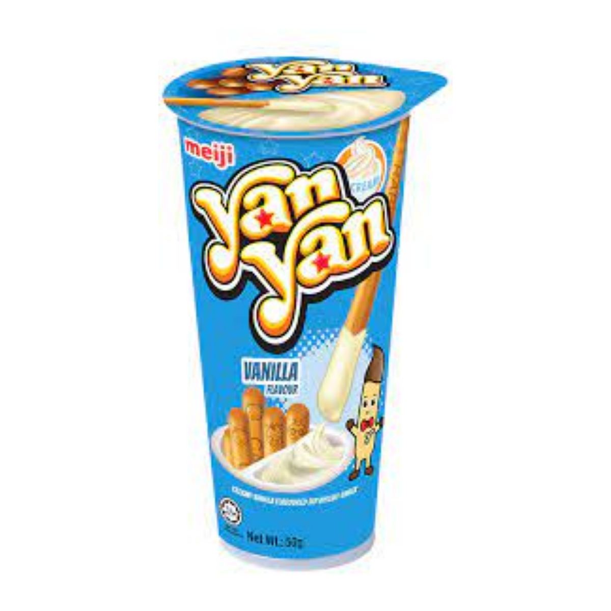 Candy Yan Meiji Yan Yan Vanilla 2oz - 10ct – I Got Your Candy