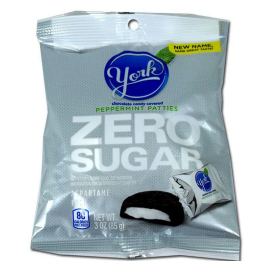 York Peppermint Patties Sugar Free 3oz - 12ct