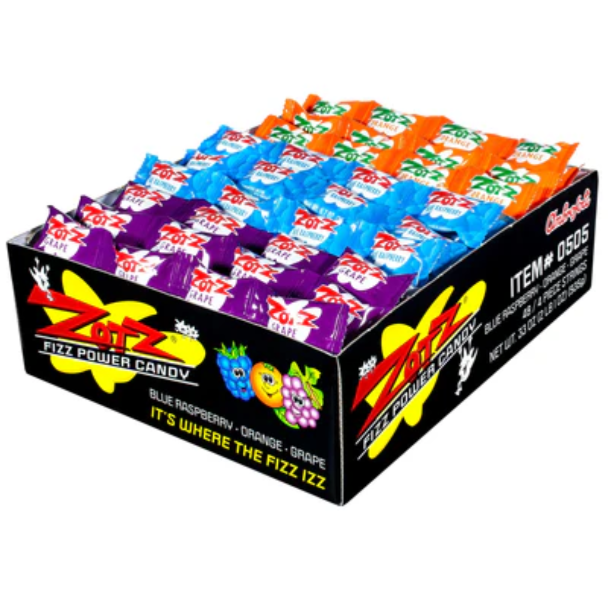 Zotz Fizz Candy .33oz - 48ct