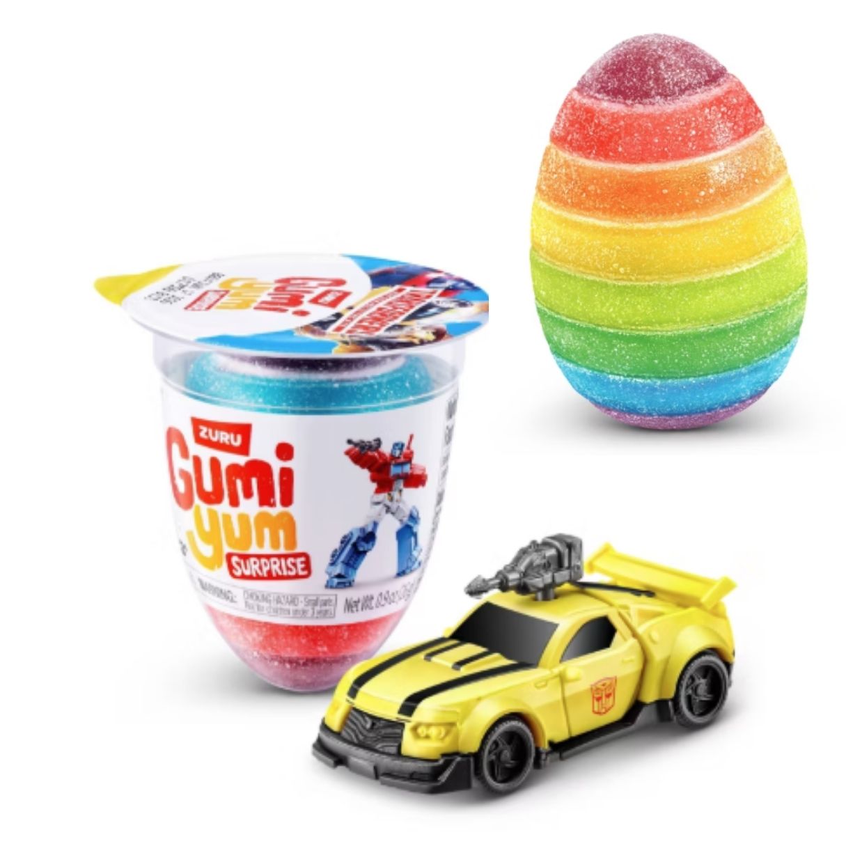 Zuru Gumi Yum Surprise Transformers .9oz 15ct