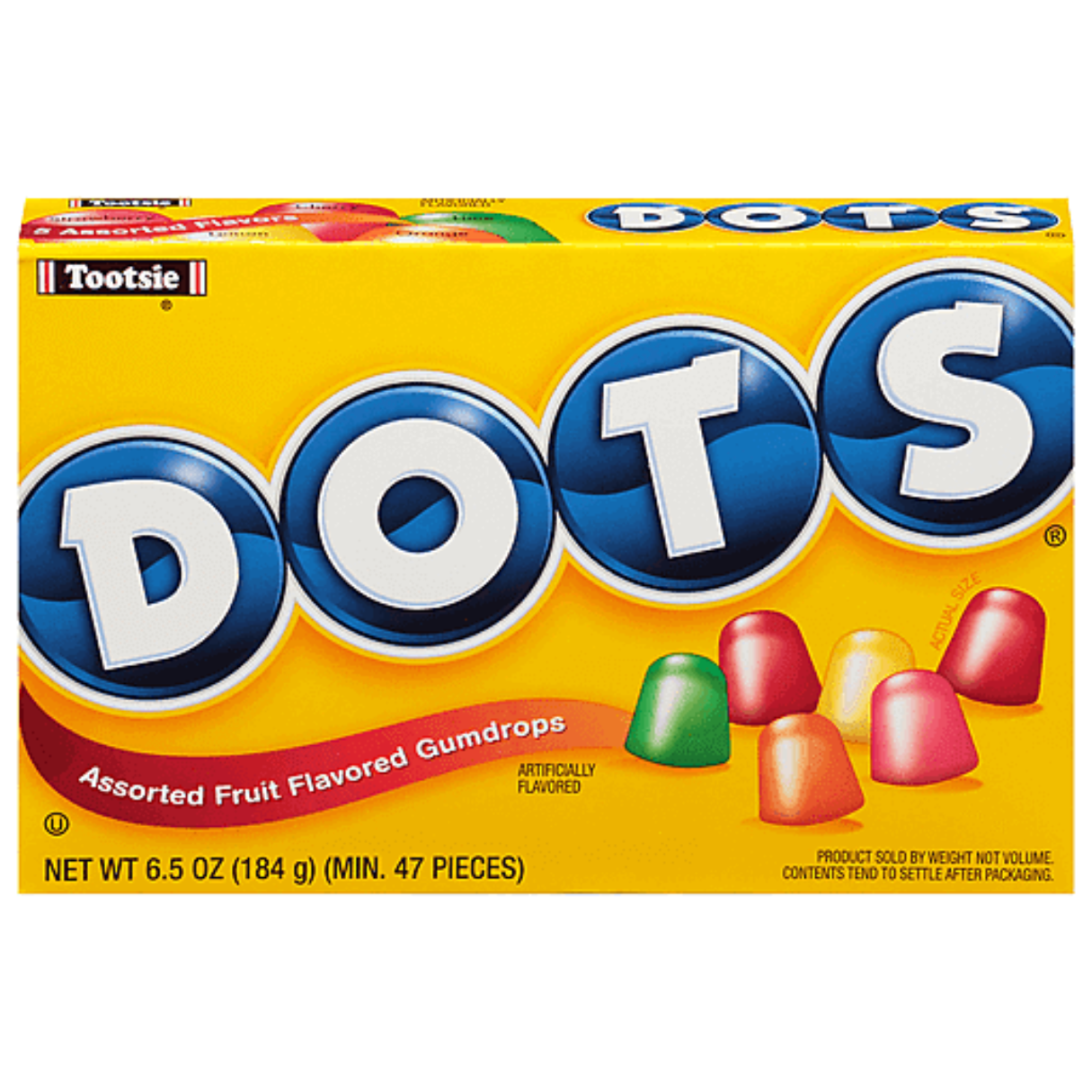 Dots Gumdrop Candy Box 6.5oz - 12ct