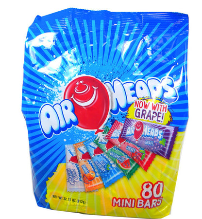 Airheads Taffy Mini's Assorted 32.17oz - 4ct