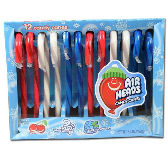 AirHeads Candy Canes  5.3oz - 12ct