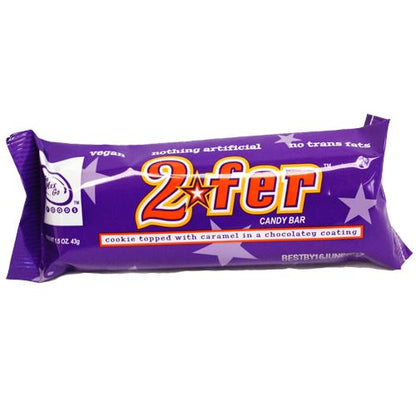 2Fer Vegan Candy Bars 1.5oz - 12ct