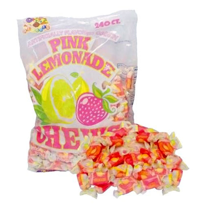 Albert's Pink Lemonade Chews Candy 21.2oz - 3ct