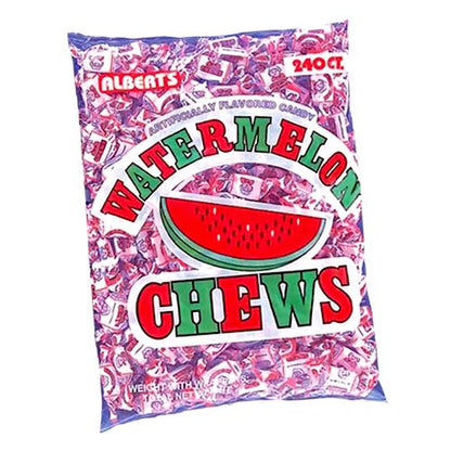 Albert's Watermelon Chews Candy 22.1oz - 3ct