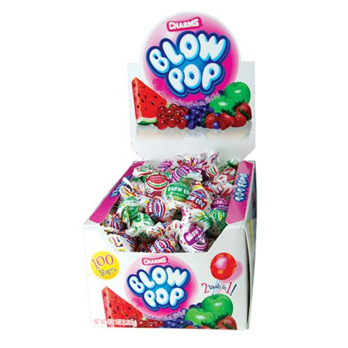 Charms Blow Pop Assortment - 100ct