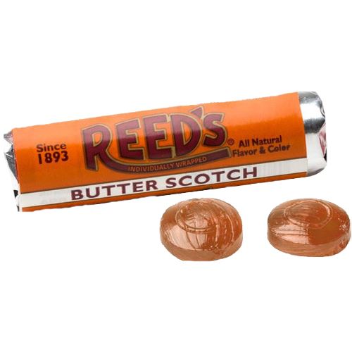 Reed's Butterscotch Rolls 1.01oz - 24ct