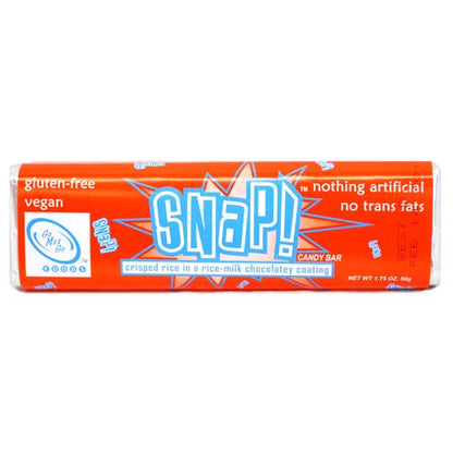 Snap Vegan Candy Bars 1.75oz - 12ct