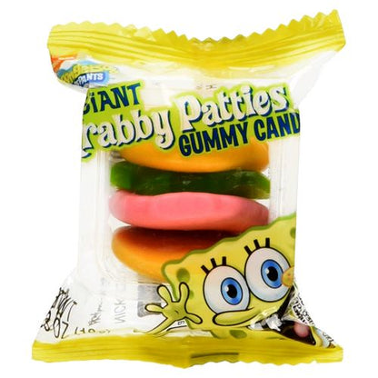 Frankford SpongeBob Crabby Patties Gummi Burgers .7oz - 36ct