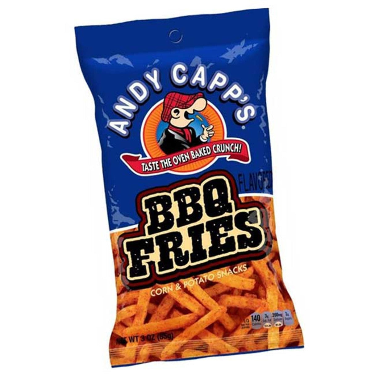 Andy Capp's Fries BBQ Bag 3oz - 12ct