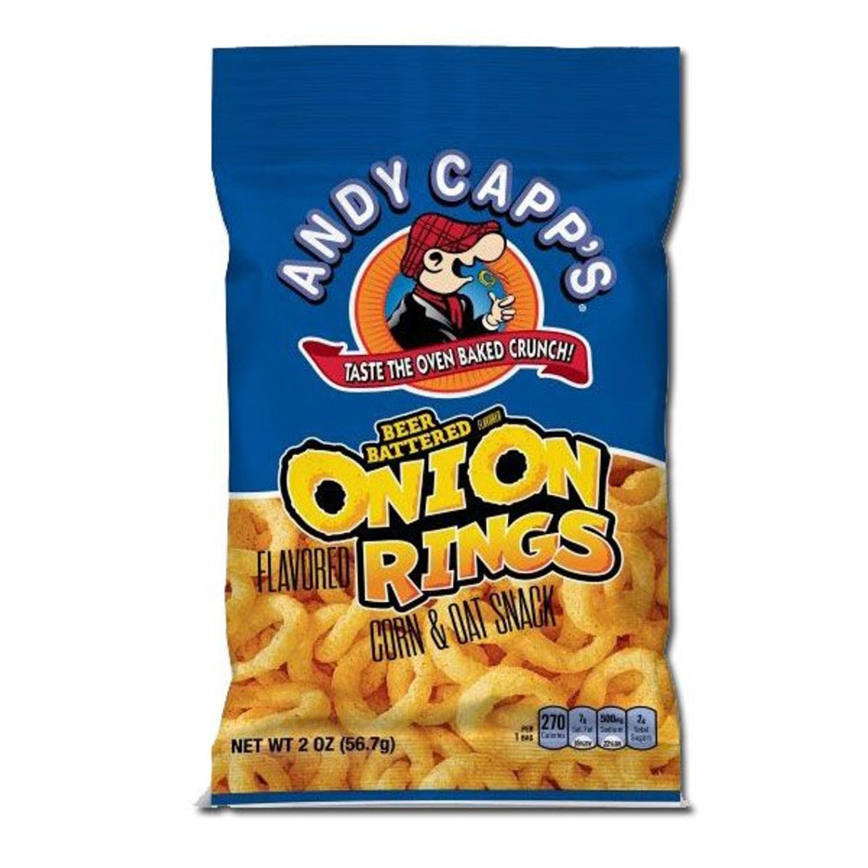 Andy Capp's Onion Rings Bag 2oz - 12ct