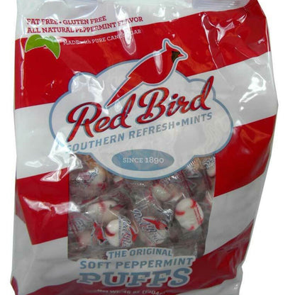 Red Bird Soft Peppermint Puffs Bag Wrapped 46oz - 240ct