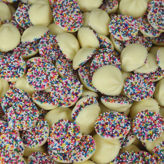 Asher's White Chocolate Nonpareils Bag - 8lb