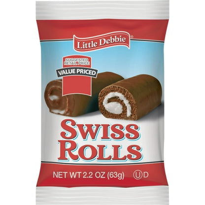 Little Debbie Swiss Rolls 2.2oz - 6ct