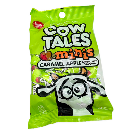 Goetze's Caramel Apple Cow Tales Minis 4oz - 12ct