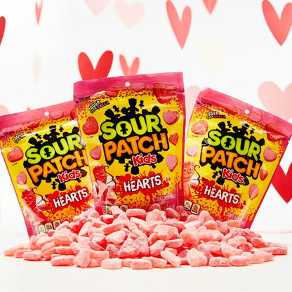 Sour Patch Kids Soft & Chewy Valentines Day Candy Hearts  10 oz - 12ct