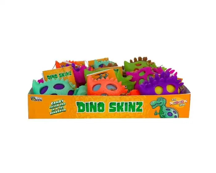 Bee Dino Skinz With Smarties 0.3oz - 12ct