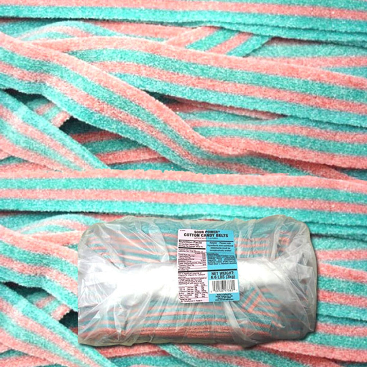 Dorval Sour Power Belts Cotton Candy Bag - 6.6lb