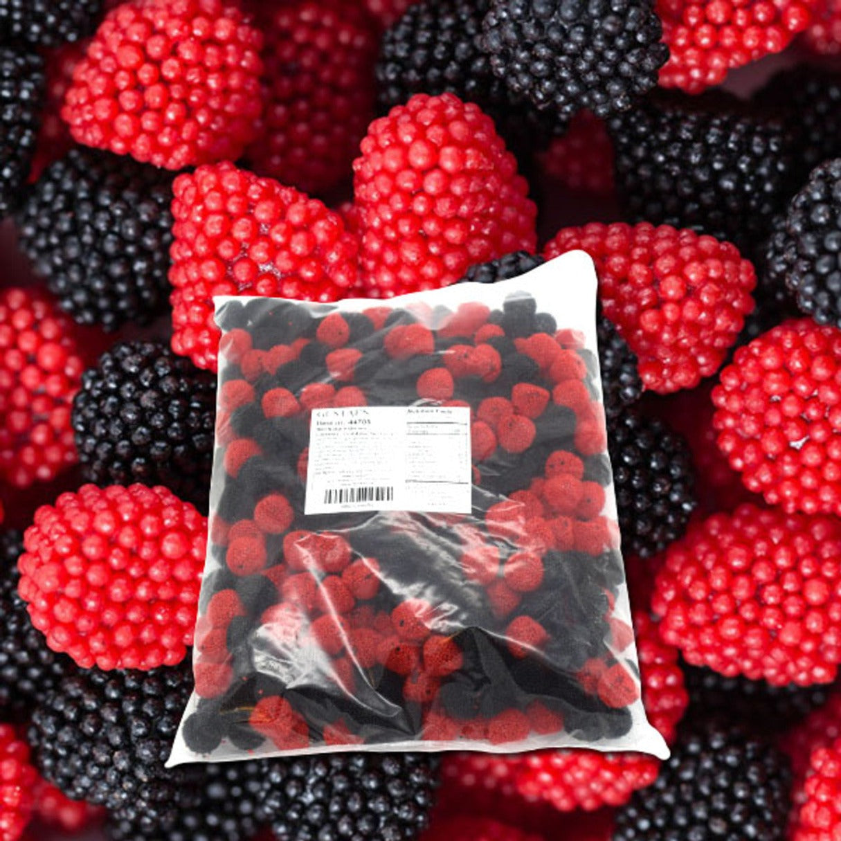 Gerrit's Red & Black Raspberries Candy Bag - 4.4lb – I Got Your Candy