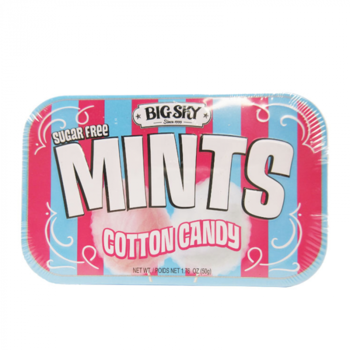 Big Sky Mints Cotton Candy 1.76oz - 144ct – I Got Your Candy