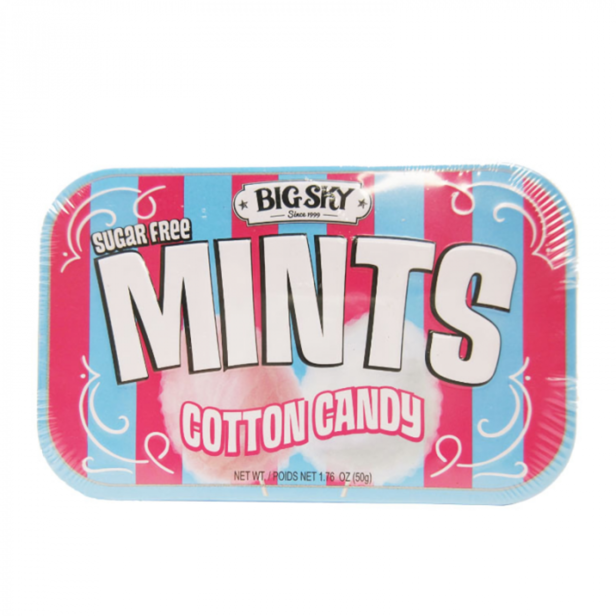 Big Sky Mints Cotton Candy 1.76oz - 144ct