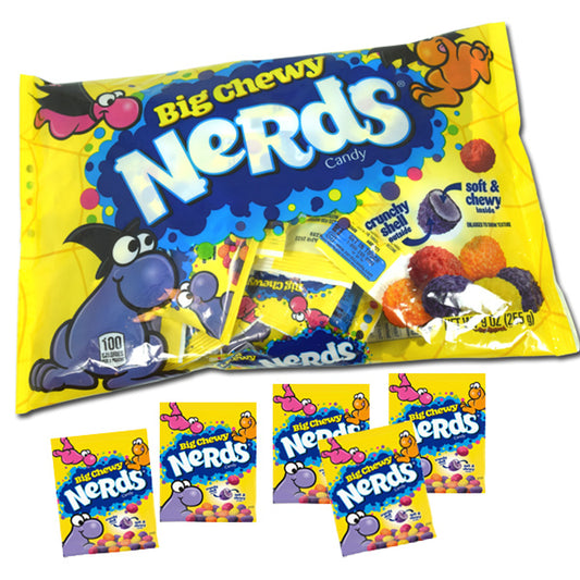 Nerds Big Chewy "Snack Size" Candy Bag 9oz - 12ct