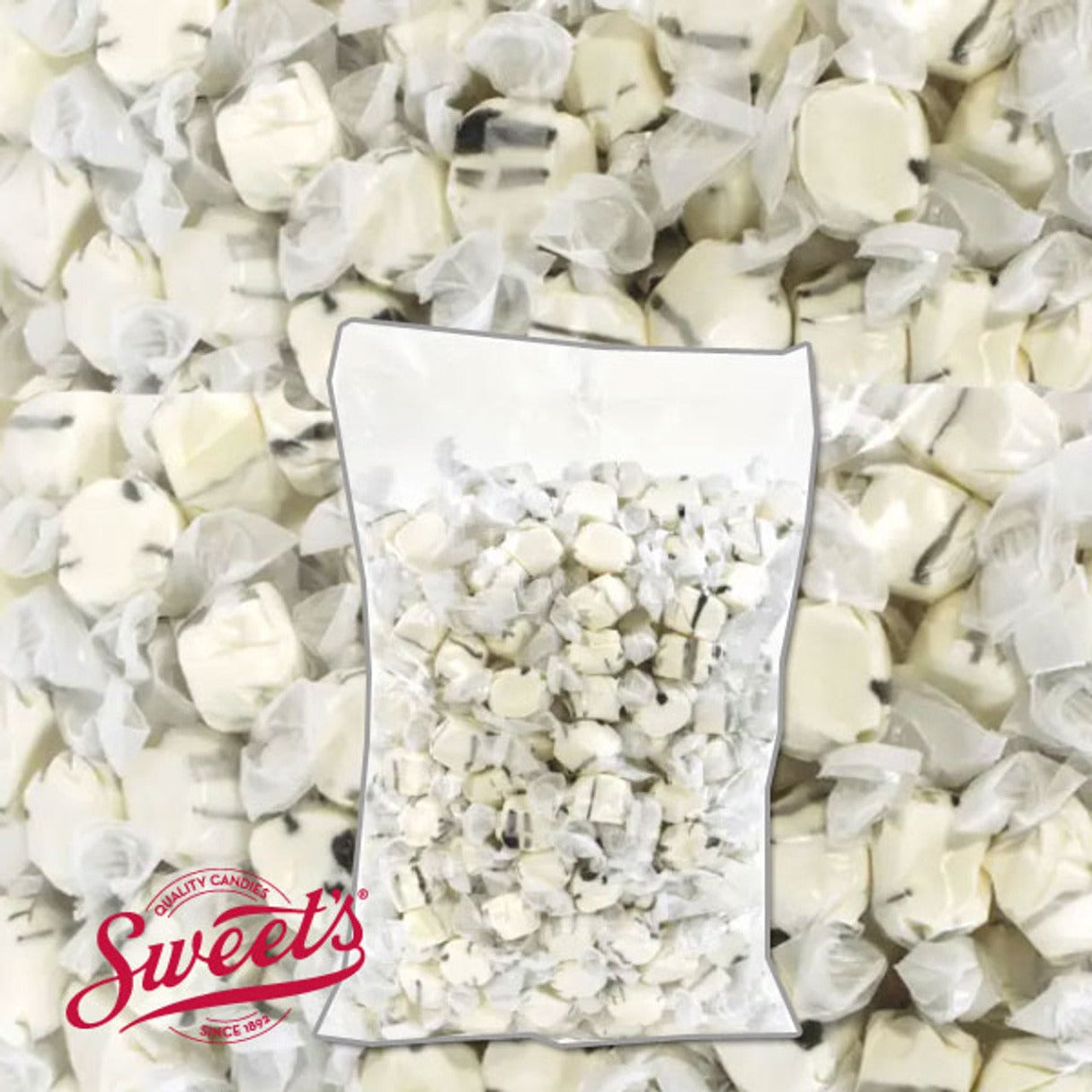 Sweet's Salt Water Taffy Black Licorice Bag 3lb - 1ct