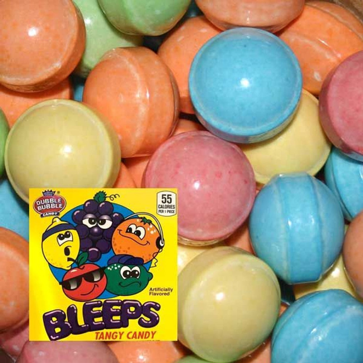Dubble Bubble Bleeps Candy Coated Candies Bulk - 700ct