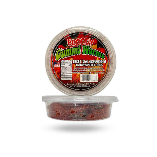 Parga Bloody Gummi Worms 7oz - 24ct