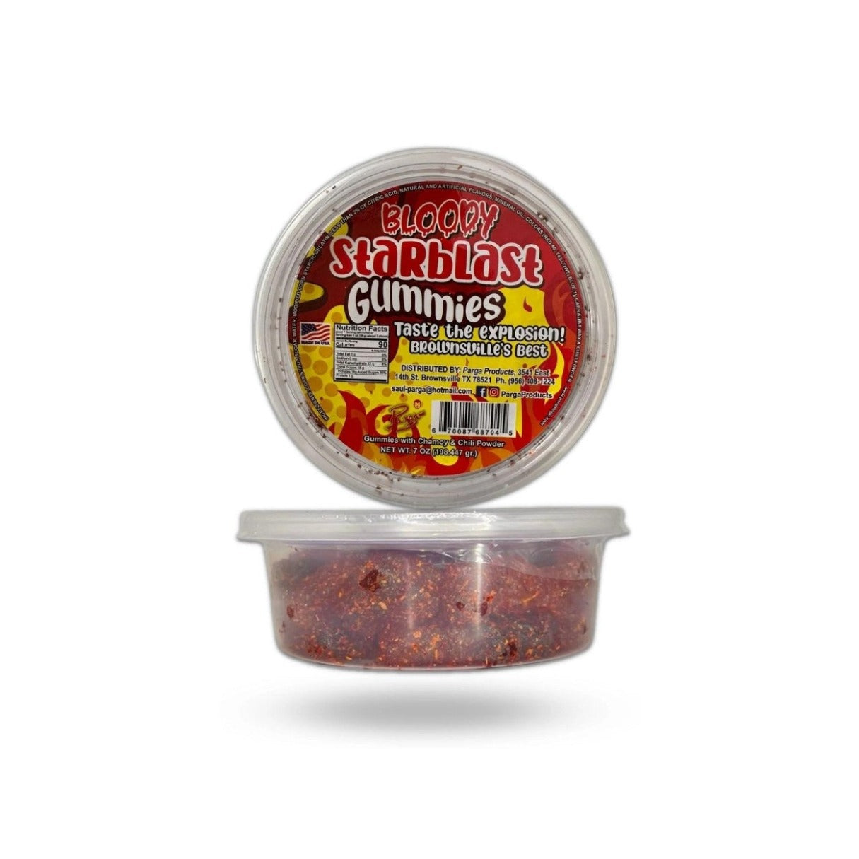 Parga Bloody Starblast Gummies 7oz - 24ct