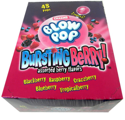 Charms Blow Pop Bursting Berry Assortment  - 48ct