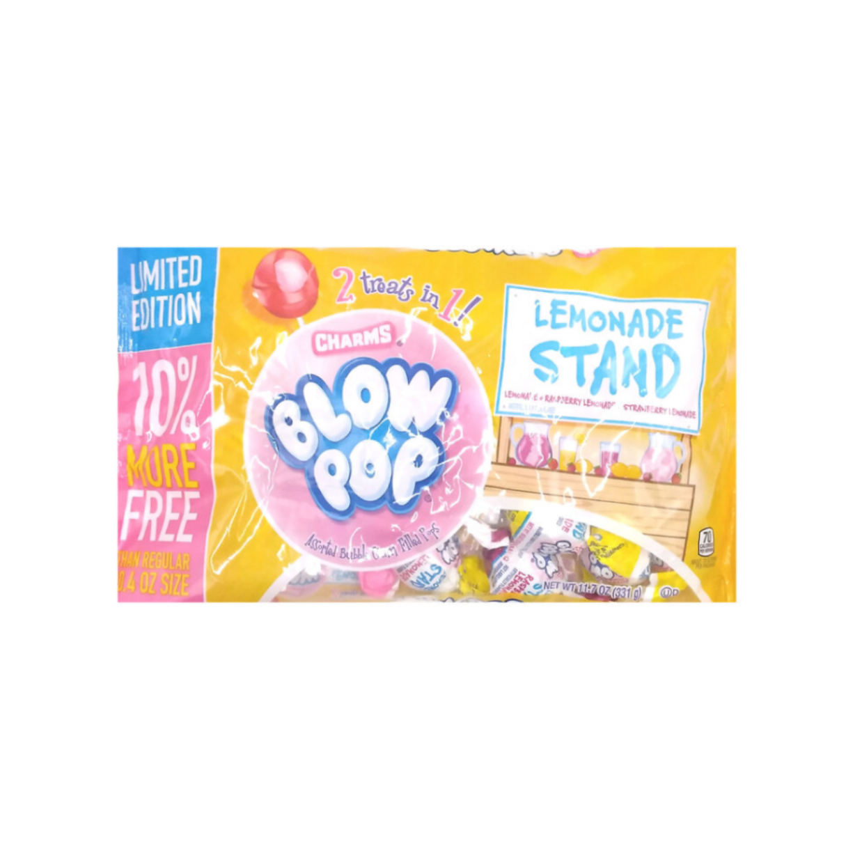 Charms Blow Pops Lemonade Stand 11.7oz - 12ct