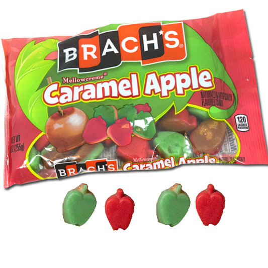Brachs Caramel Apple Mellocreme Candy 9oz  12ct