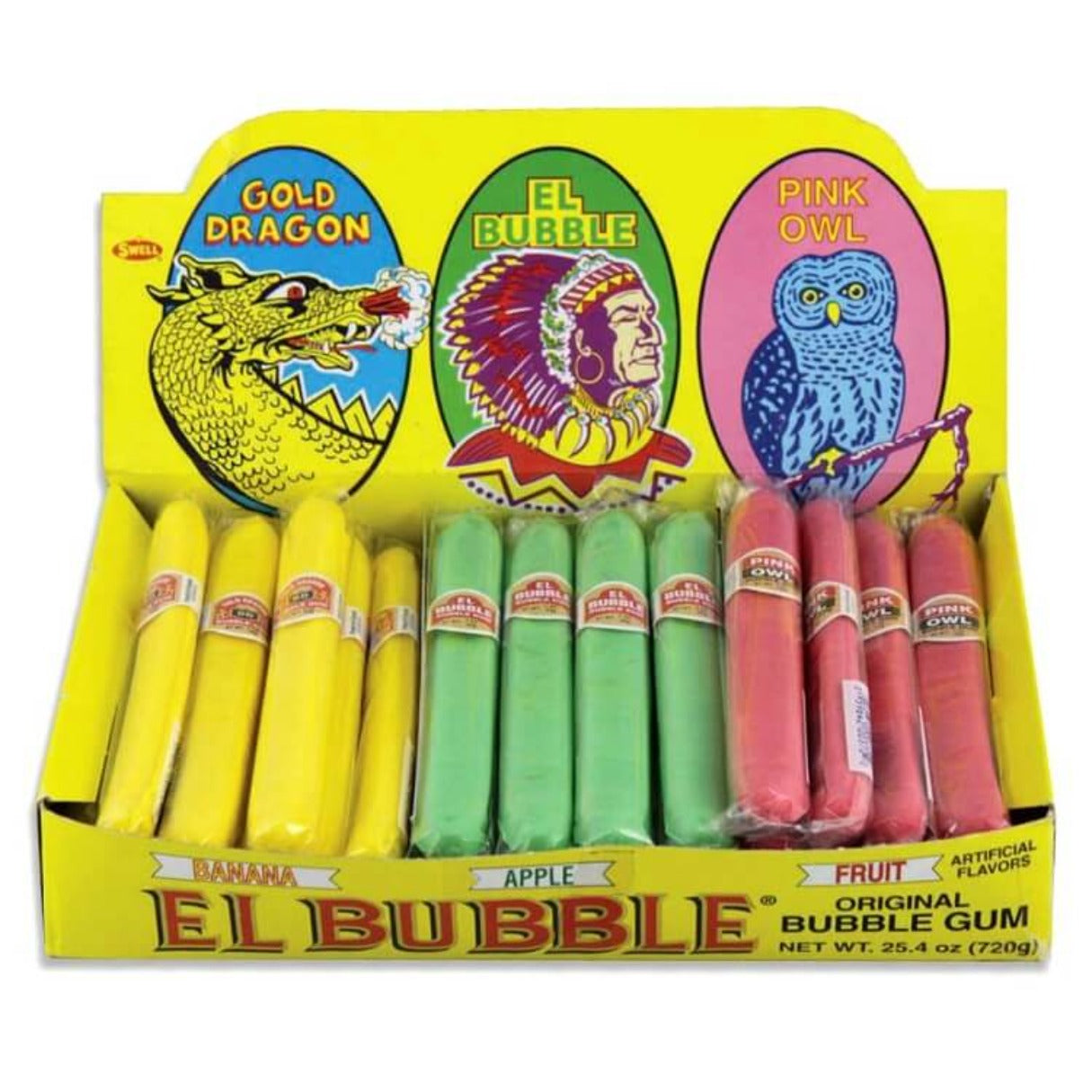 El Bubble II Original Bubble Gum Cigars - 36ct