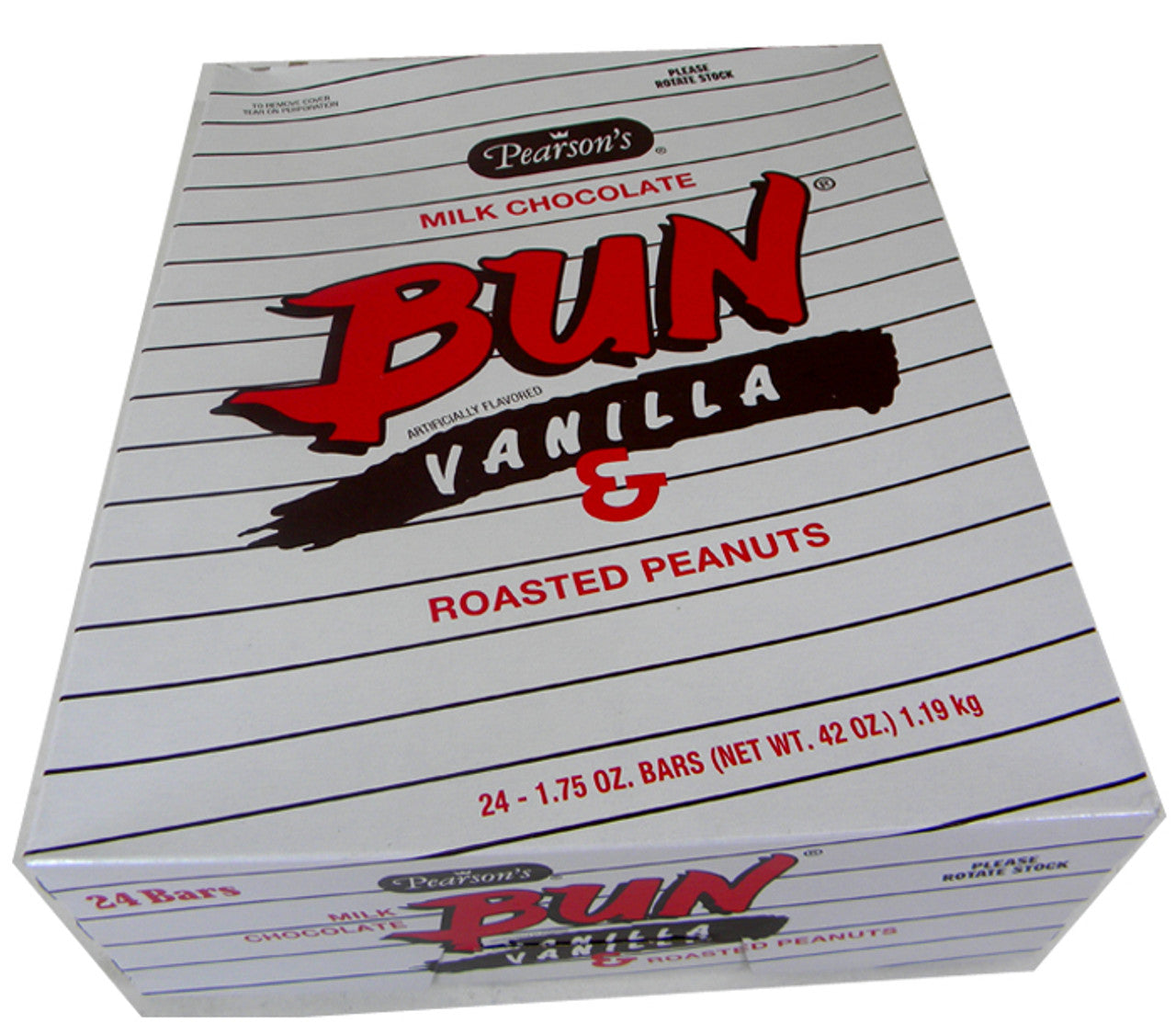 Bun Candy Bar Vanilla 1.75oz - 24ct