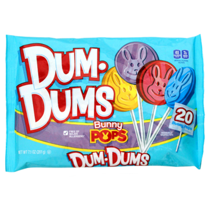 Spangler Dum Dums Bunny Pops 7.1oz - 12ct