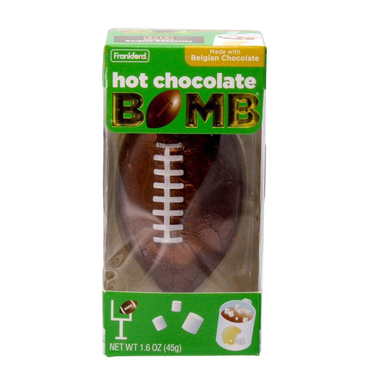 Frankford Football Hot Chocolate Bomb 1.6oz - 12ct